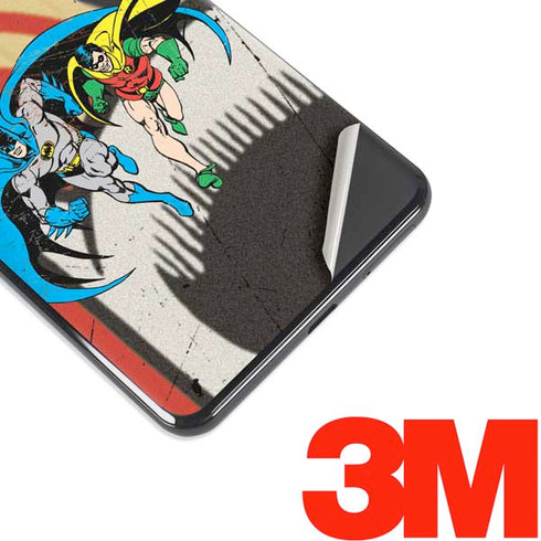 DC Comics Batman and Robin Vintage Action Pose Google Pixel 3 XL Skin